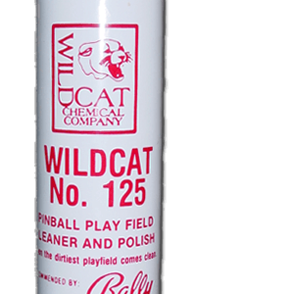 Wildcat #125 Pinball Playfield Cleaner & Polish (Today's Sale Price!)